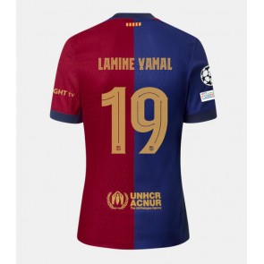 Barcelona Lamine Yamal #19 Domaci Dres 2024-25 Kratak Rukavima